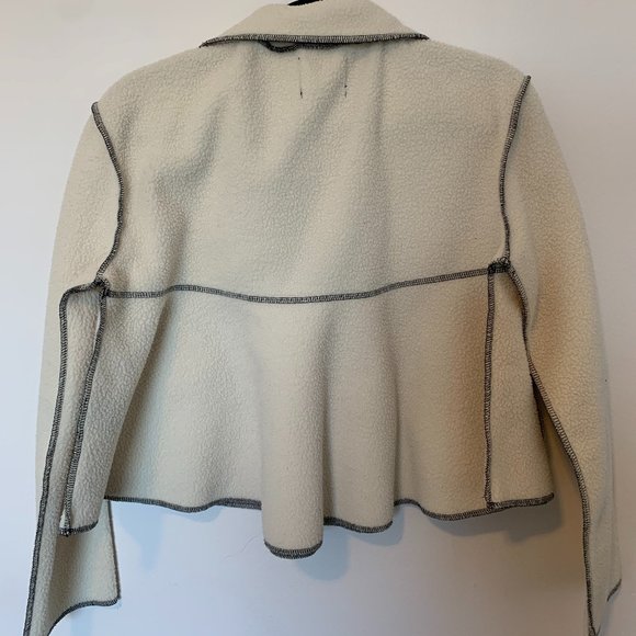 Urban Outfitters Posie Fleece Half-Zip Sweatshirt size S - Picture 6 of 6